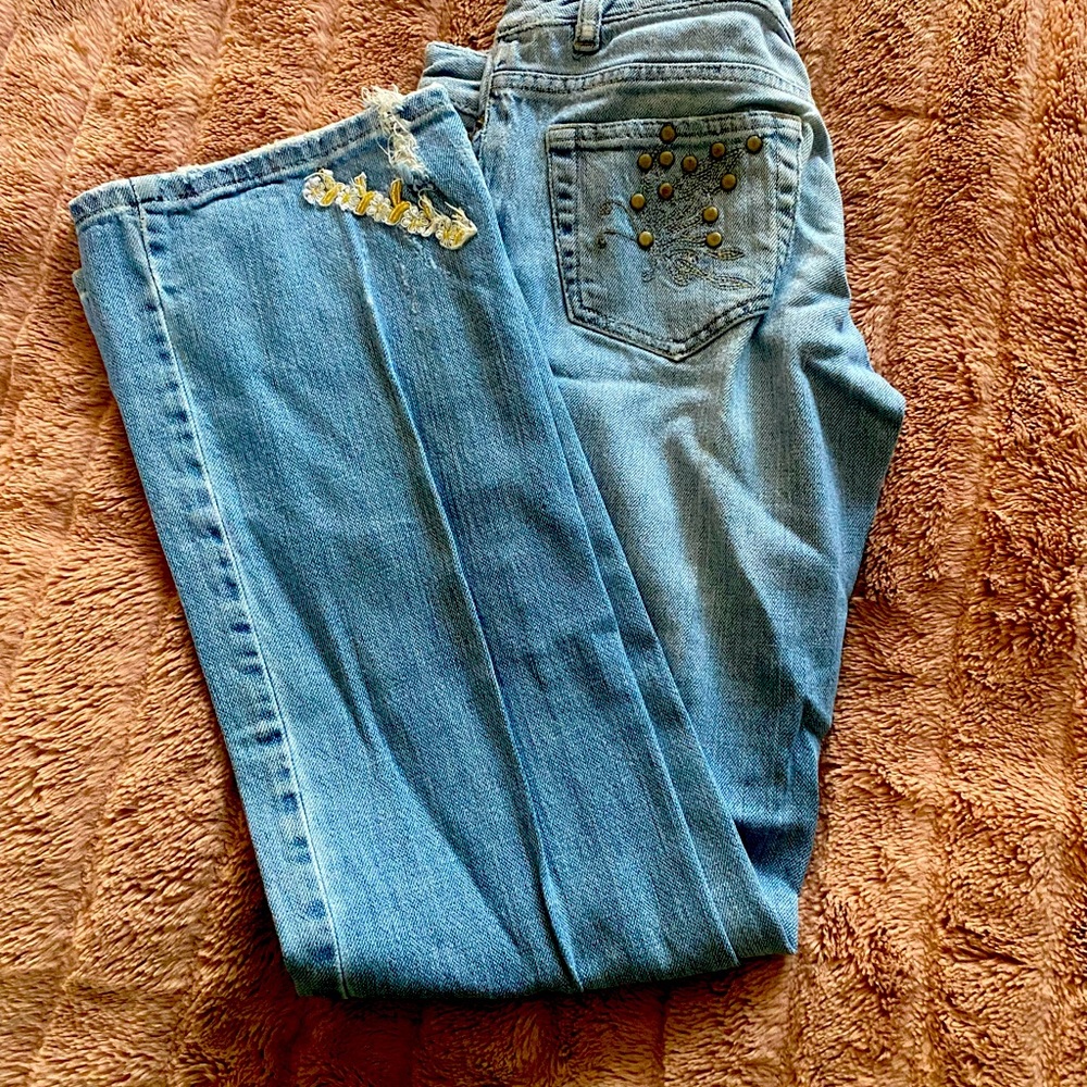 Y2K Calvin Klein choice flare Jeans